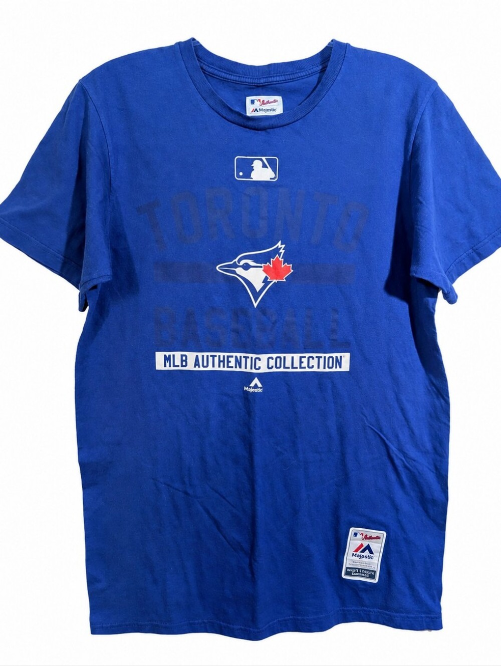 Toronto Blue Jays MLB Authentic Collection Majestic Blue Shirt Medium